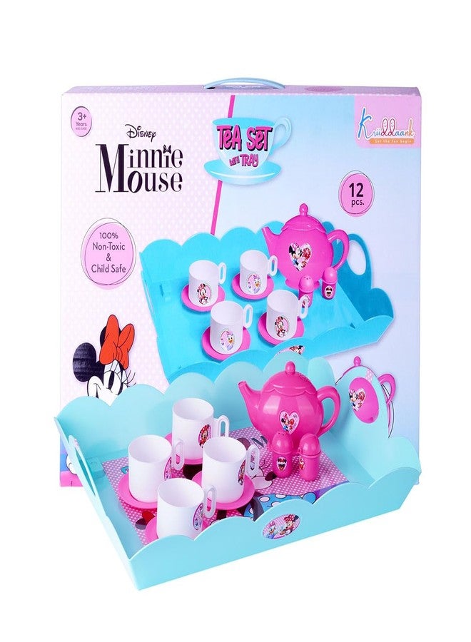 Kriiddaank Minnie Tea Trolley - Tea-Set with Cups & Saucers, Best Gift for Kids | Fun & Educational Toy for Kids | Safe, Engaging & Interactive Play - Image 5